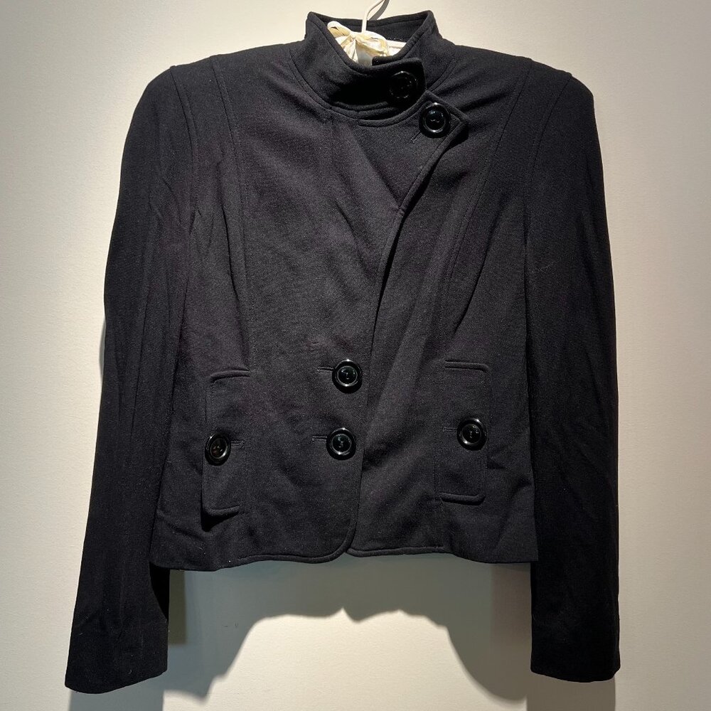 Charles Chang-Lima Black Jacket, Size 6, Used; Good Condition
